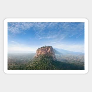 Sigiriya Fortress Lions Rock - Canvas Drawing Sticker